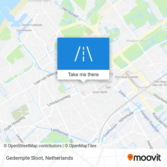 Gedempte Sloot map