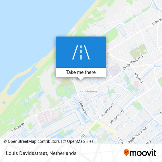 Louis Davidsstraat map