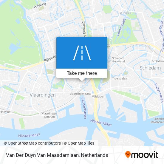 Van Der Duyn Van Maasdamlaan Karte