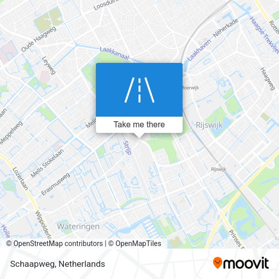 Schaapweg map