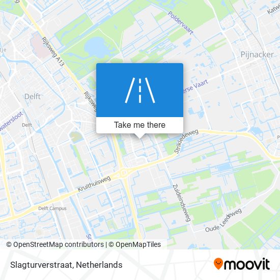 Slagturverstraat map