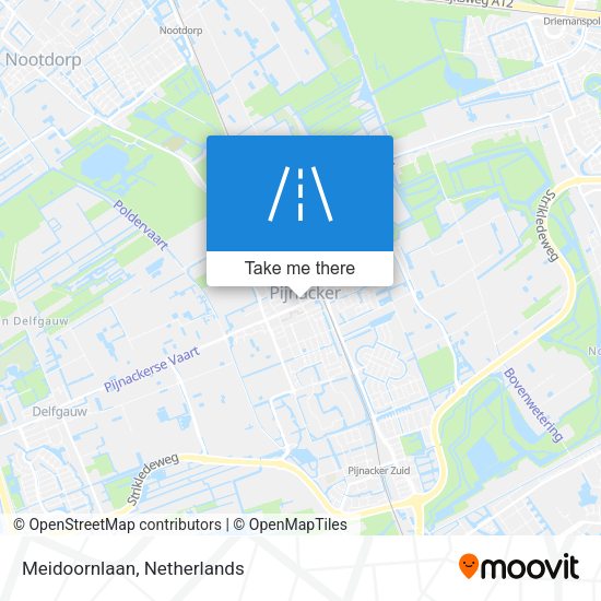 Meidoornlaan map
