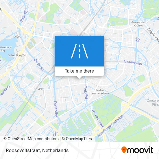 Rooseveltstraat map