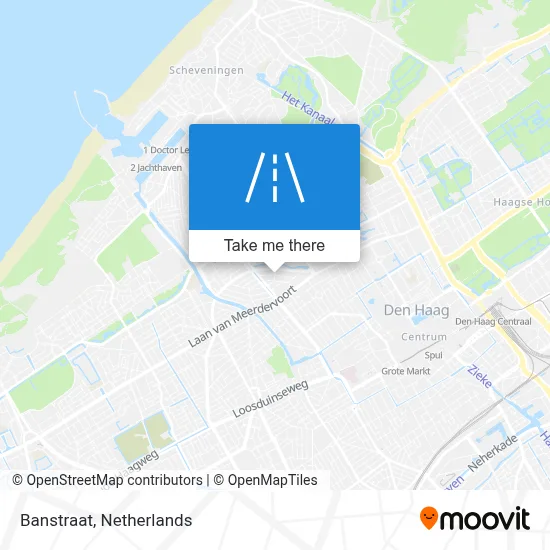 Banstraat map