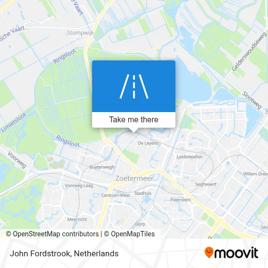 John Fordstrook map