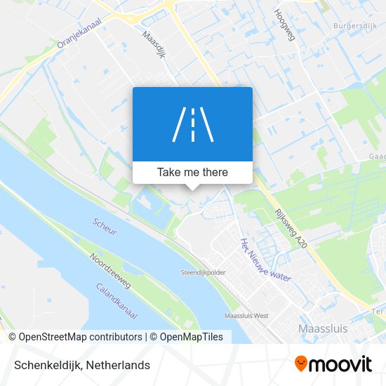 Schenkeldijk map