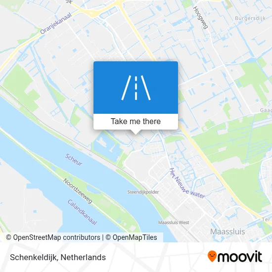 Schenkeldijk Karte