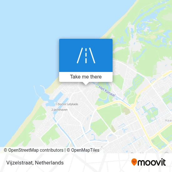 Vijzelstraat map