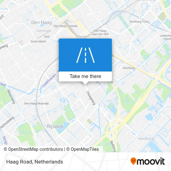 Haagweg map