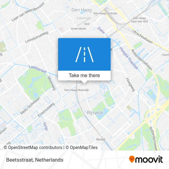 Beetsstraat map