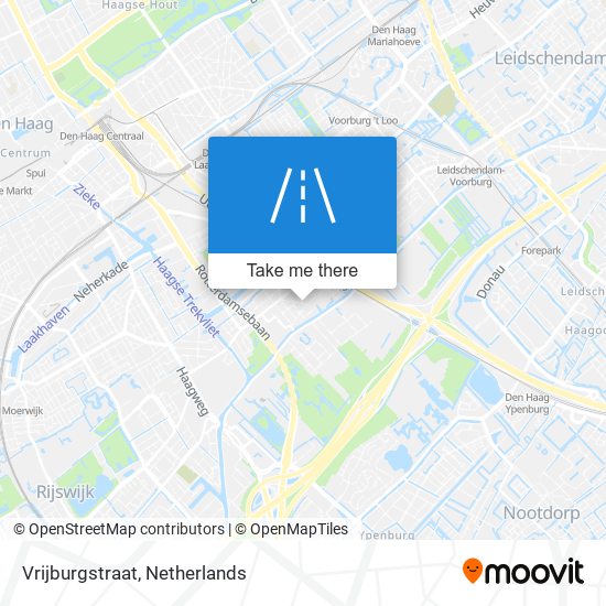 Vrijburgstraat map