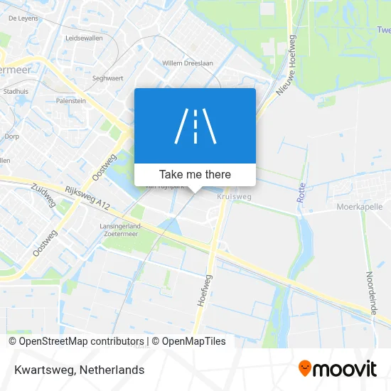 Kwartsweg map