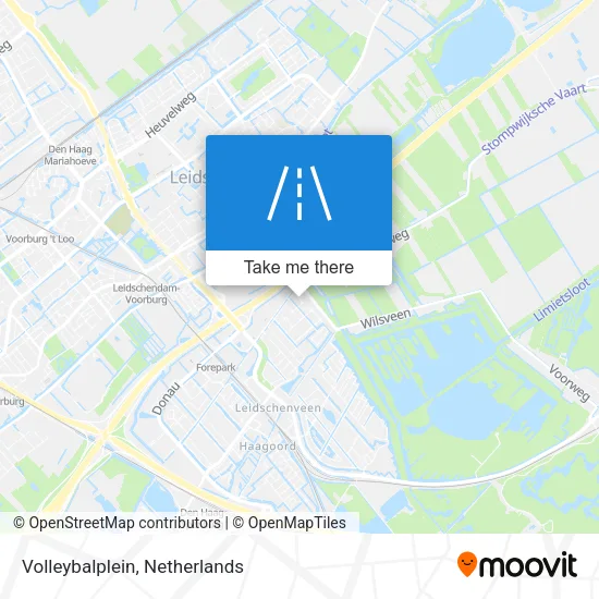 Volleybalplein map