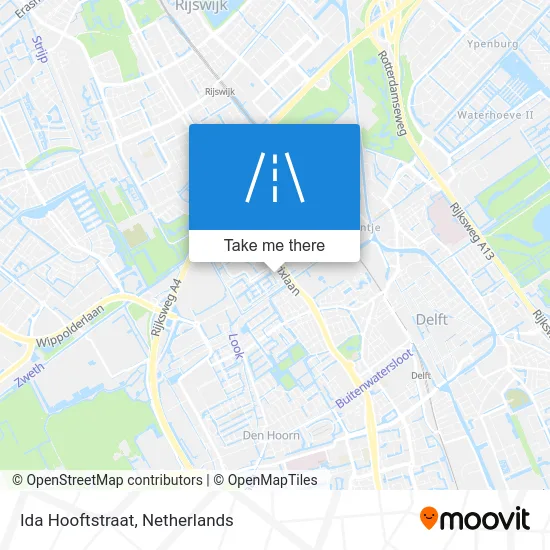 Ida Hooftstraat map