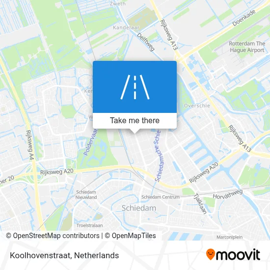 Koolhovenstraat map