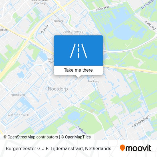 Burgemeester G.J.F. Tijdemanstraat map