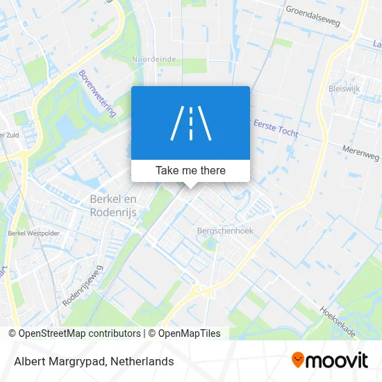Albert Margrypad map
