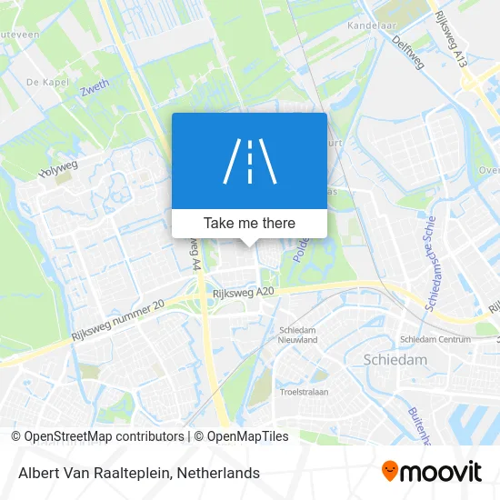 Albert Van Raalteplein map
