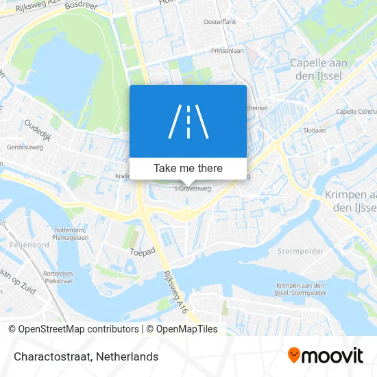 Charactostraat map