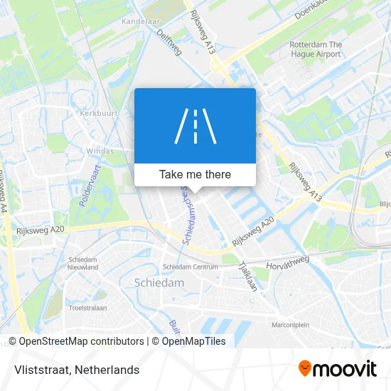Vliststraat map