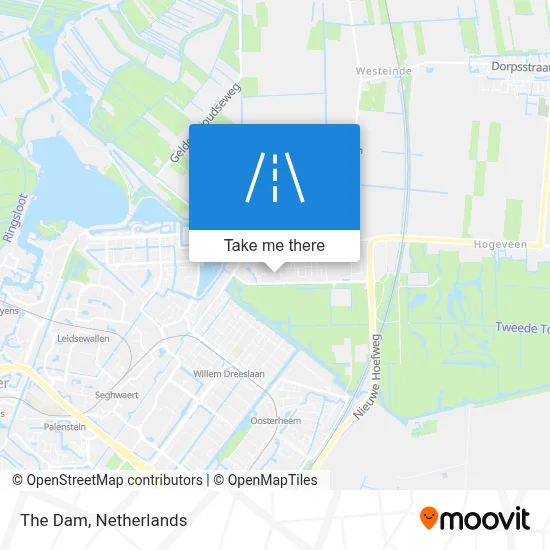 De Dam map