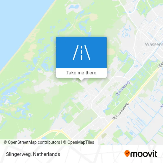 Slingerweg map