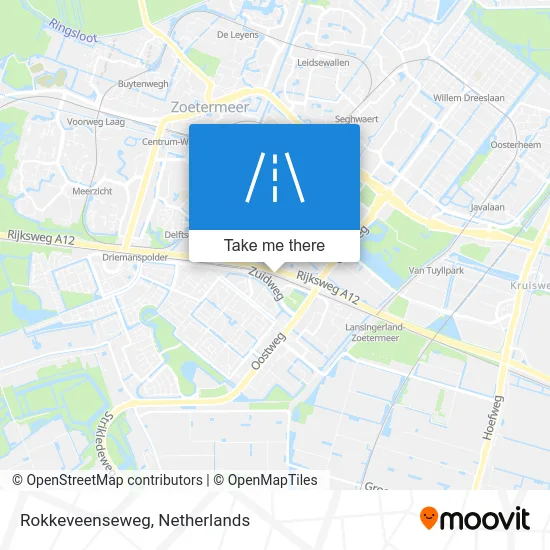Rokkeveenseweg Karte