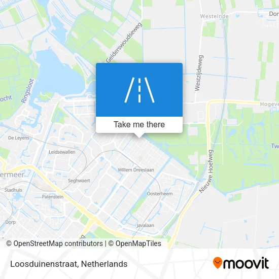 Loosduinenstraat map