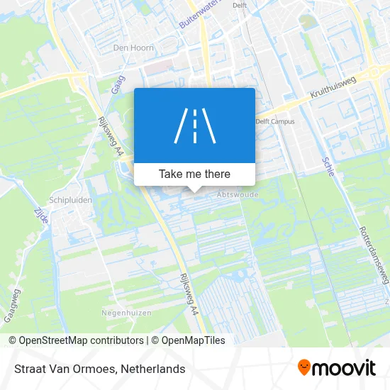 Straat Van Ormoes map