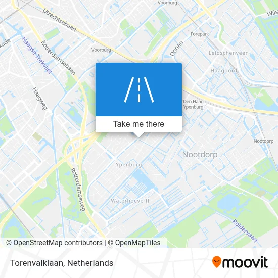 Torenvalklaan map