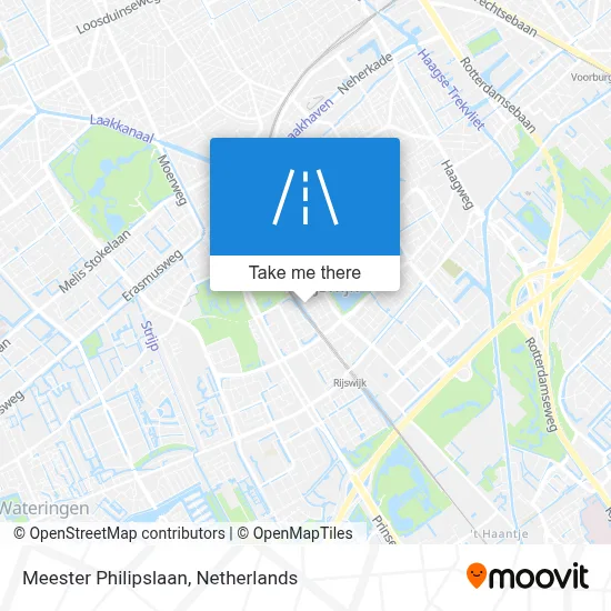 Meester Philipslaan map