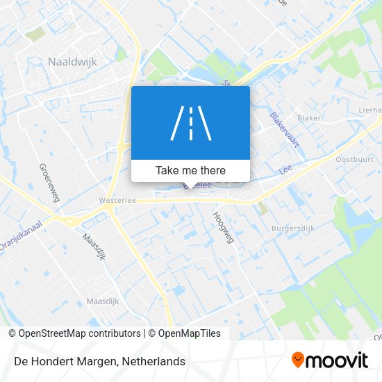 De Hondert Margen map