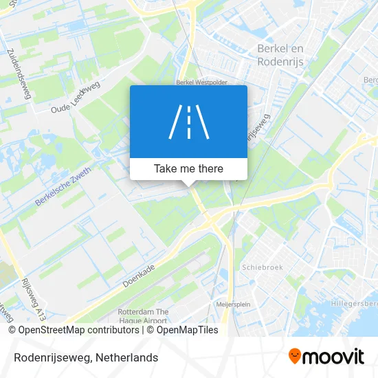 Rodenrijseweg map