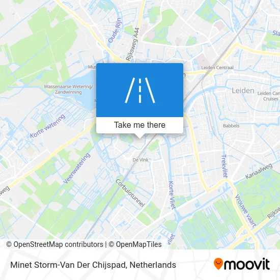 Minet Storm-Van Der Chijspad map
