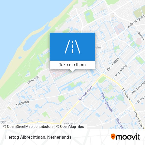 Hertog Albrechtlaan map