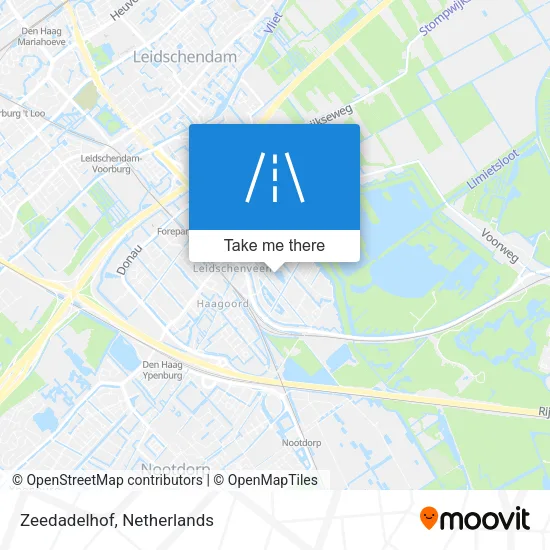 Zeedadelhof map