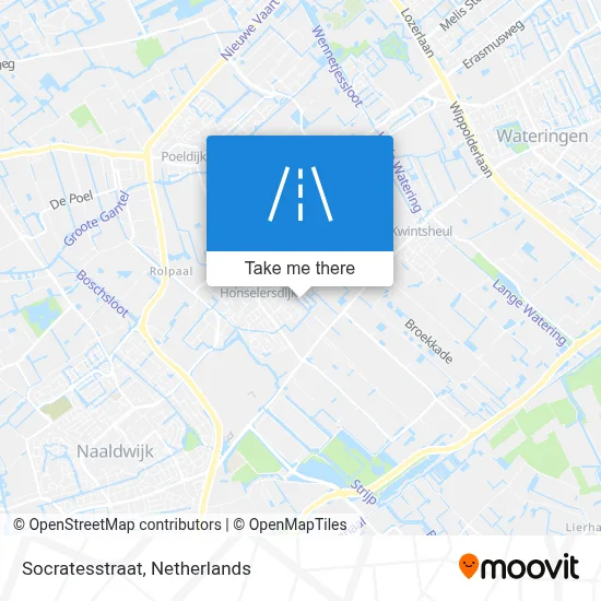 Socratesstraat map