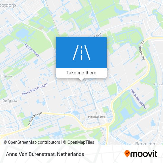 Anna Van Burenstraat map