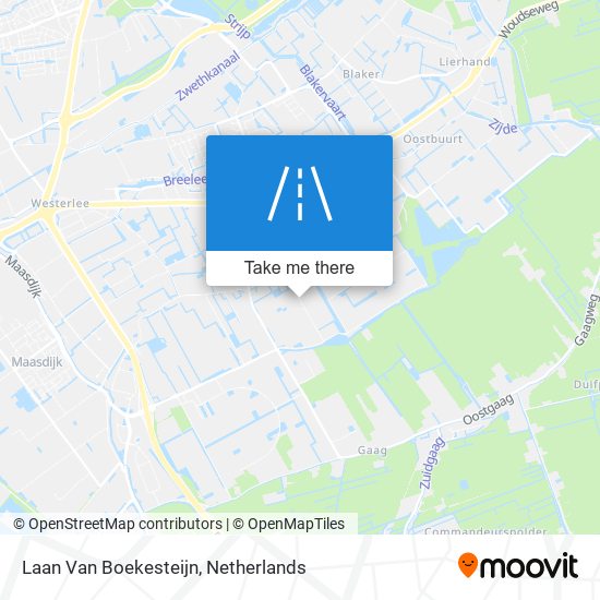 Laan Van Boekesteijn map