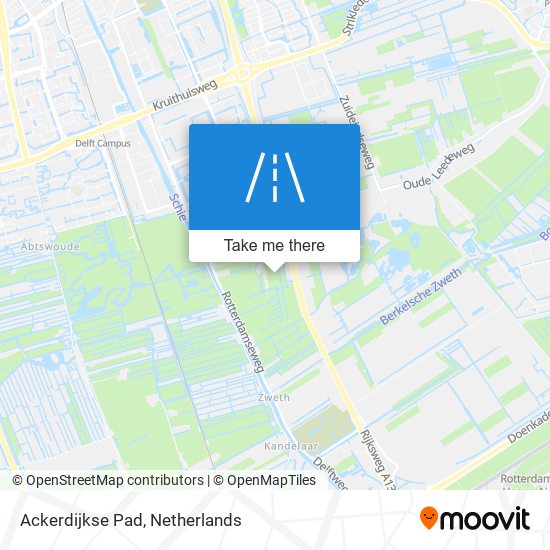 Ackerdijkse Pad map