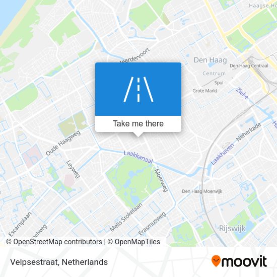 Velpsestraat map