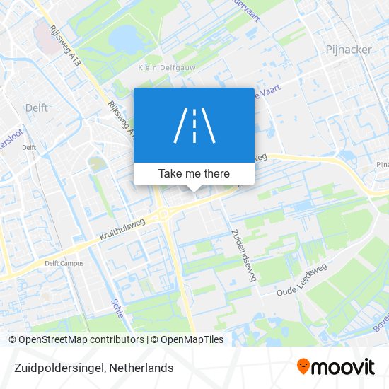 Zuidpoldersingel map