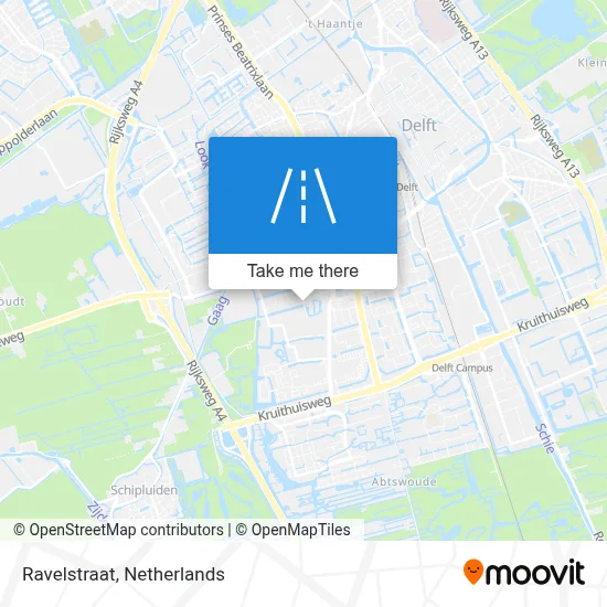 Ravelstraat map