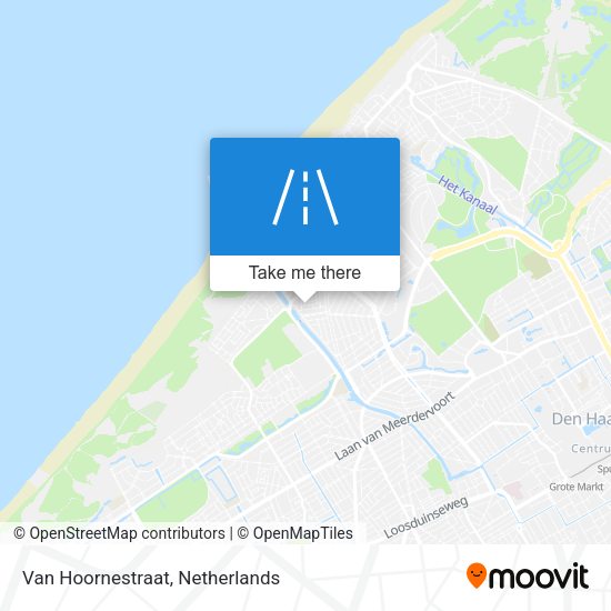 Van Hoornestraat map