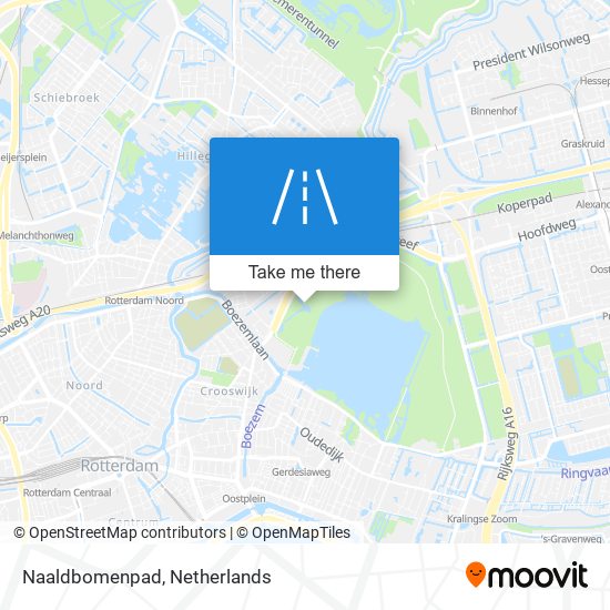 Naaldbomenpad map