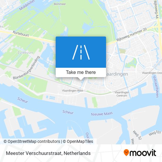 Meester Verschuurstraat map