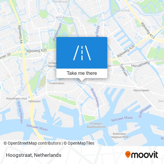 Hoogstraat map