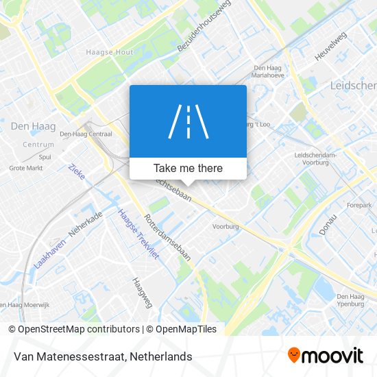 Van Matenessestraat map