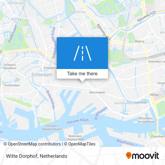 Witte Dorphof map