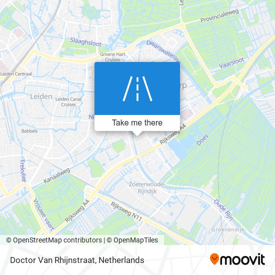 Doctor Van Rhijnstraat map